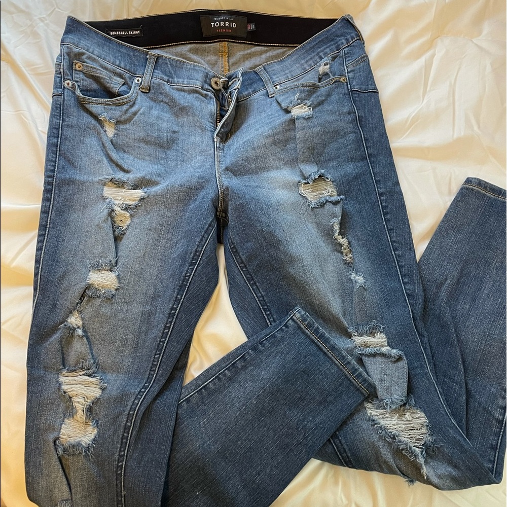 Torrid Distressed Jeans